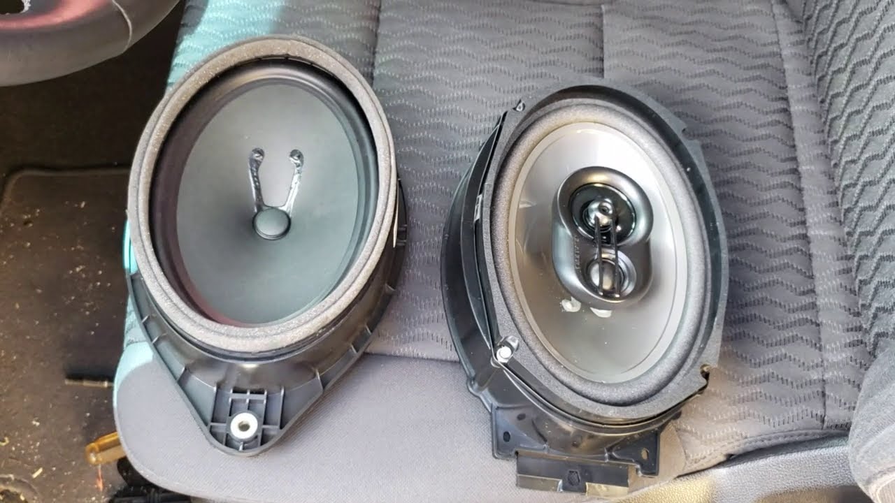 Chevrolet-Tahoe front door JL audio speaker upgrade. ep#48