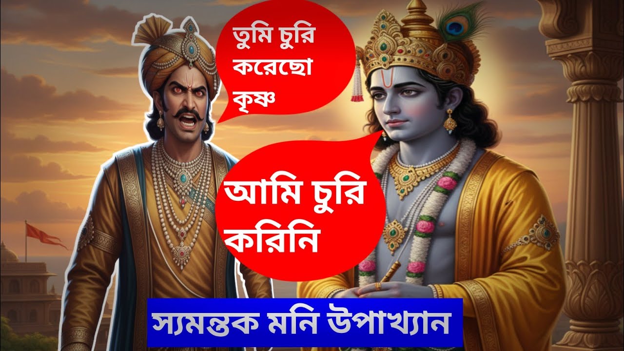 স্যমন্তক মনি কে চুরি করেছিল?Syamantaka Mani।।Sree krishna