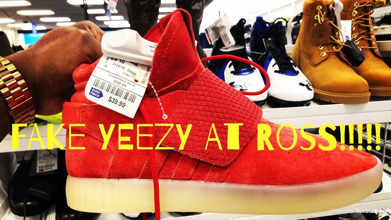 ROSS had FAKE YEEZY's and STEALS!