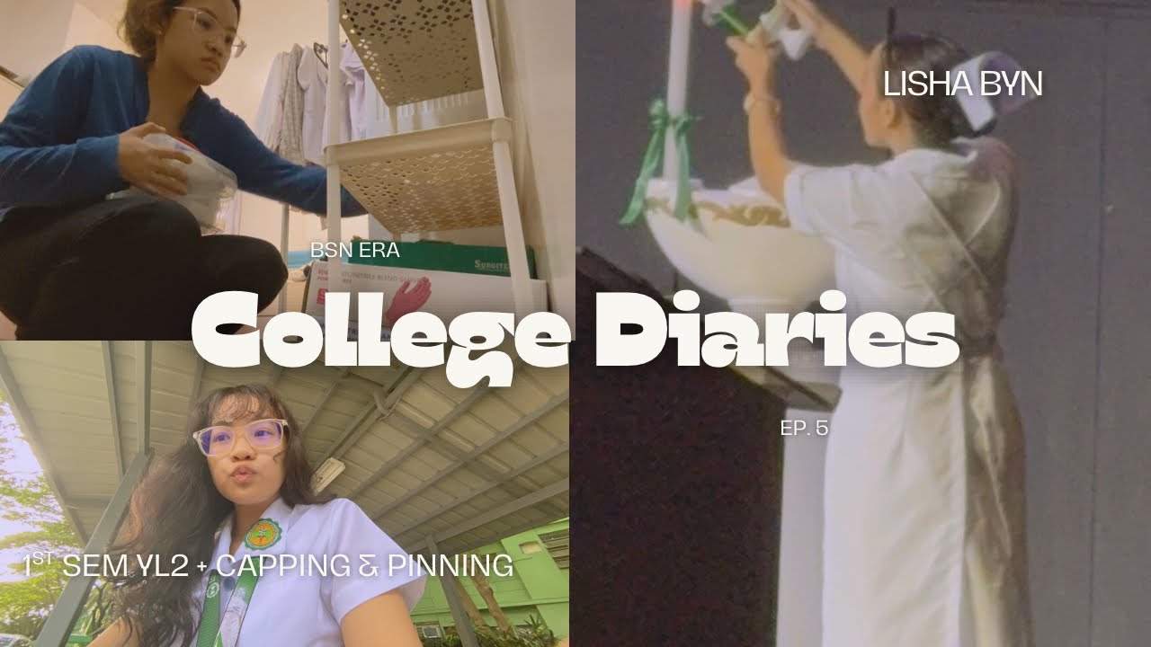 HSI BSN DIARIES EP. 5 ⚕️1st SEM OF YL2 🩺 + CAPPING AND PINNING 🫶 (SN era) ‼️