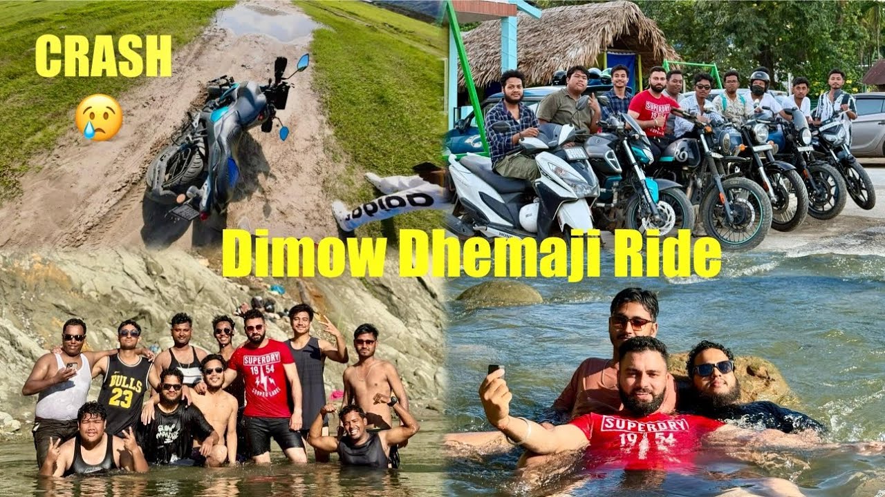 Dimow Dhemaji Ride || Picnic Spot || Bhaisahab Logo k Saath Full Enjoy #ride #dimow #picnicspot #fyp