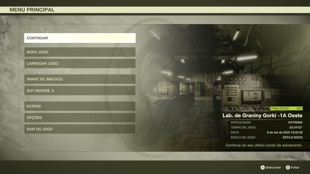 MGS3 Remake - Historinha bem deboa #1
