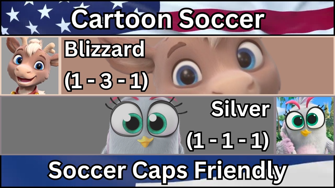 Cartoon Soccer Friendly: Blizzard VS Silver (February 15th, 2026)