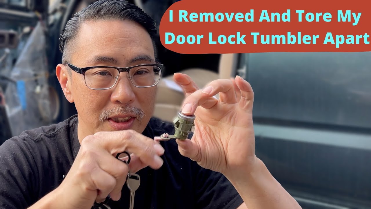Stuck 4Runner Door Key. I Fixed My Driver Side Door Key Lock Cylinder/Tumbler Like This.