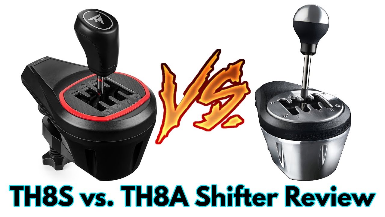 Thrustmaster TH8S vs. TH8A Shifter A-Z Review [deutsch | english CC]