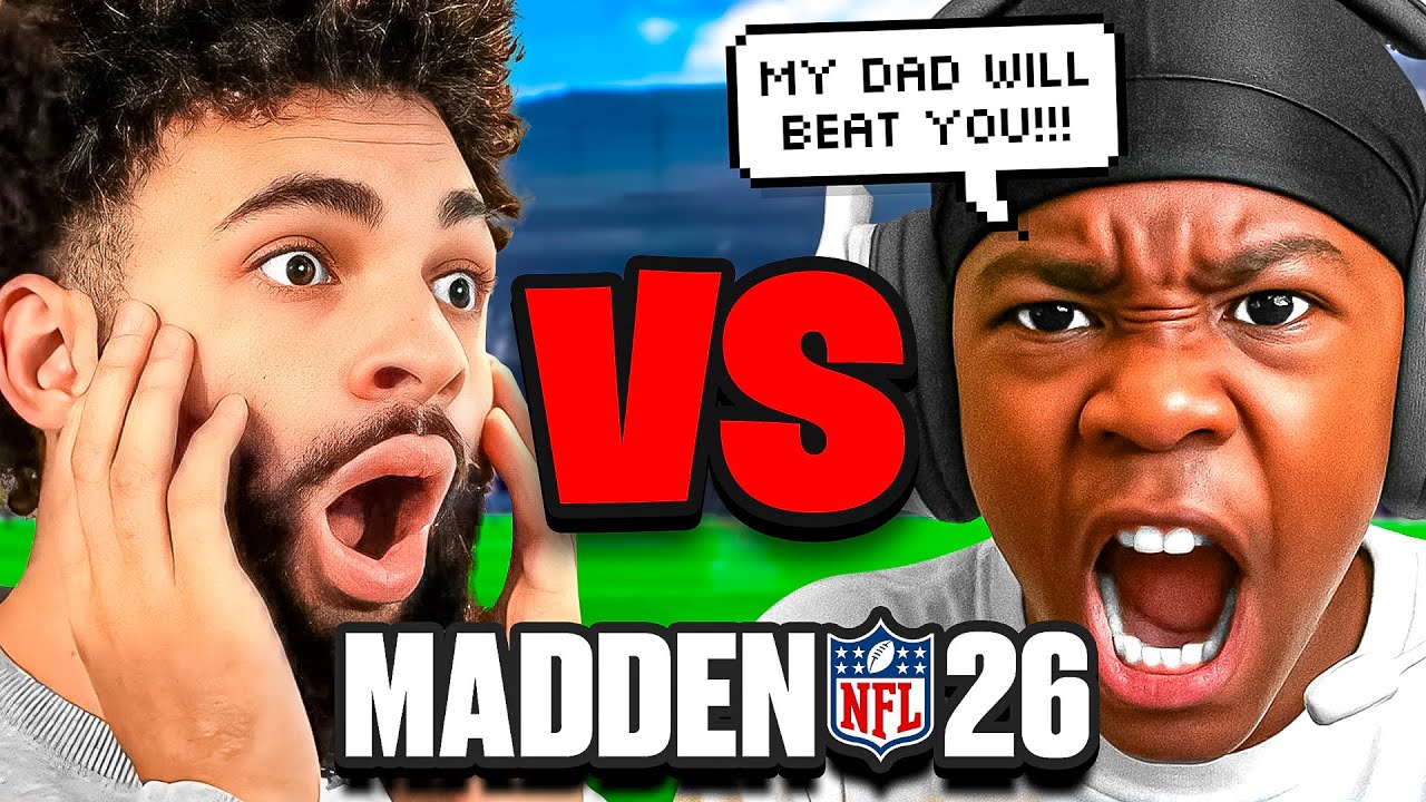 Lil Angel и его отец против PRINCEJMG в Madden 26! Страсти быстро накалились!