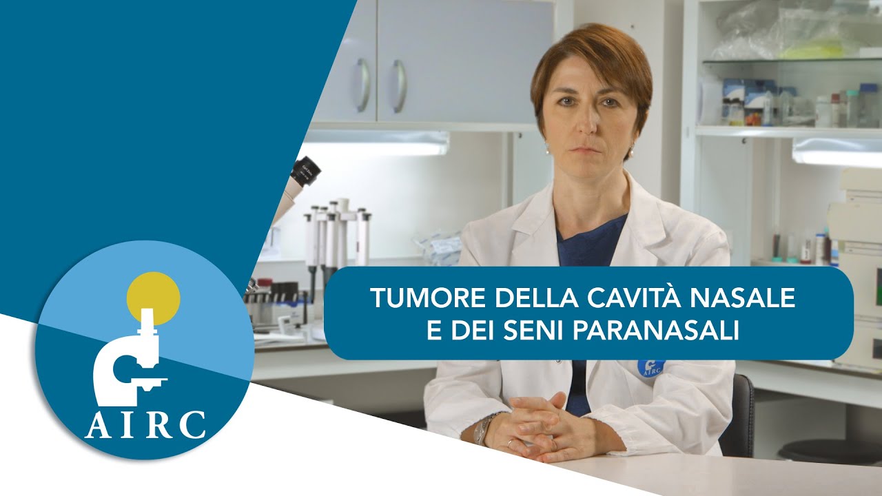 Tumore della cavit&agrave; nasale e dei seni paranasali: sintomi, prevenzione e cause - AIRC