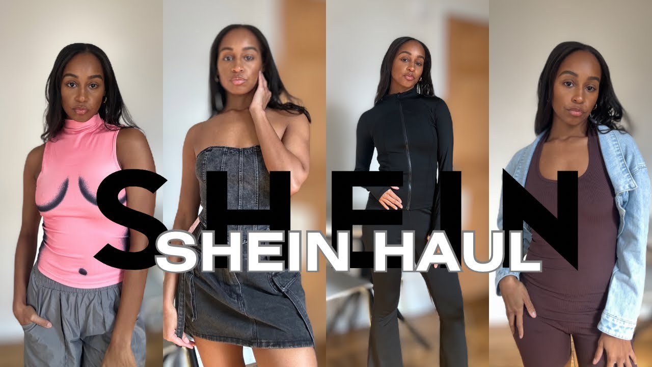 Huge SHEIN Haul | Y2K, Cargos, Basics, BBL Jacket Dupe