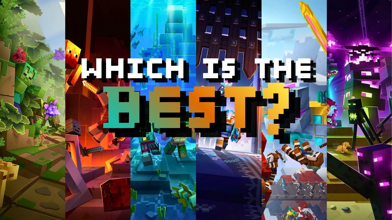 ВСЕ DLC для Minecraft Dungeons в рейтинге!!!