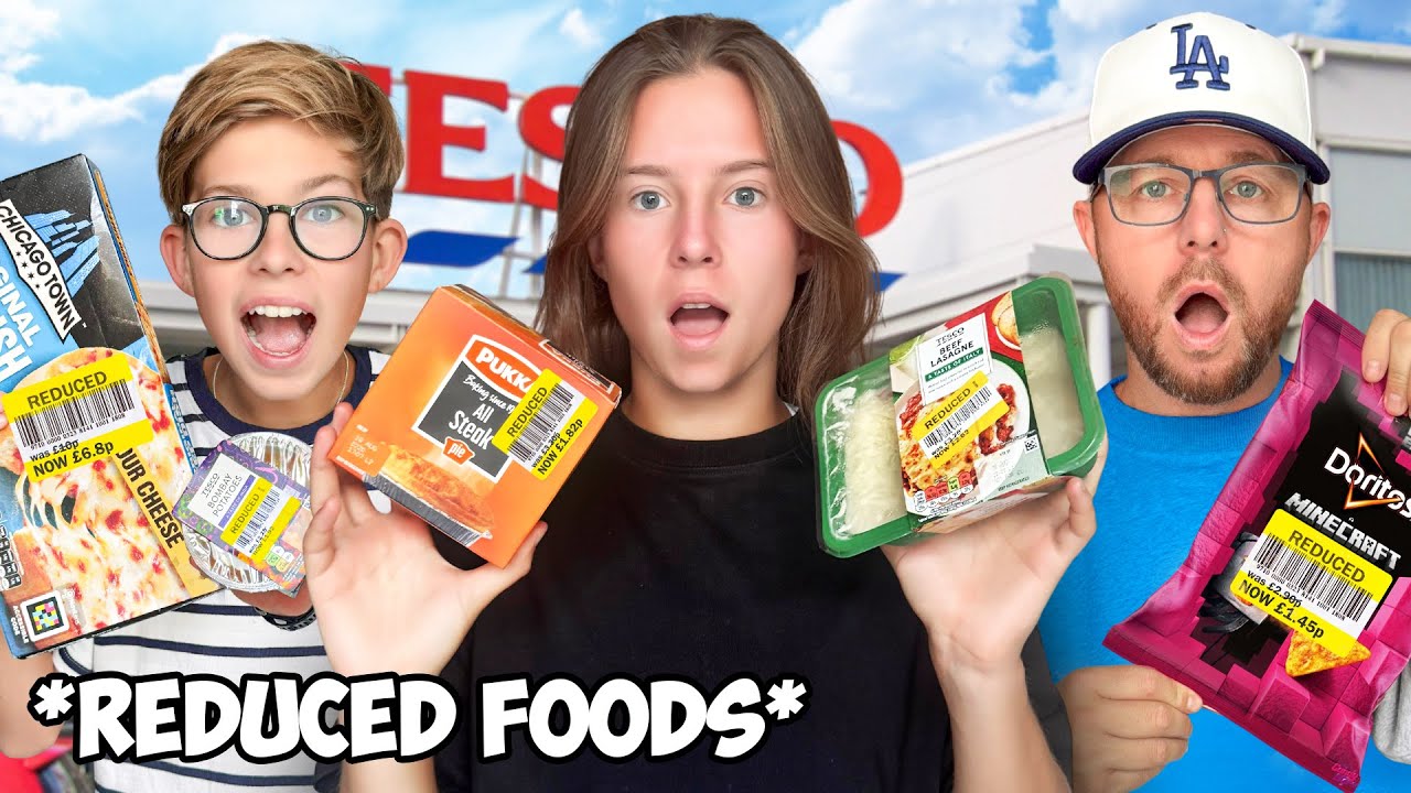 ONLY EATING REDUCED TESCO FOODS FOR 24 HOURS
