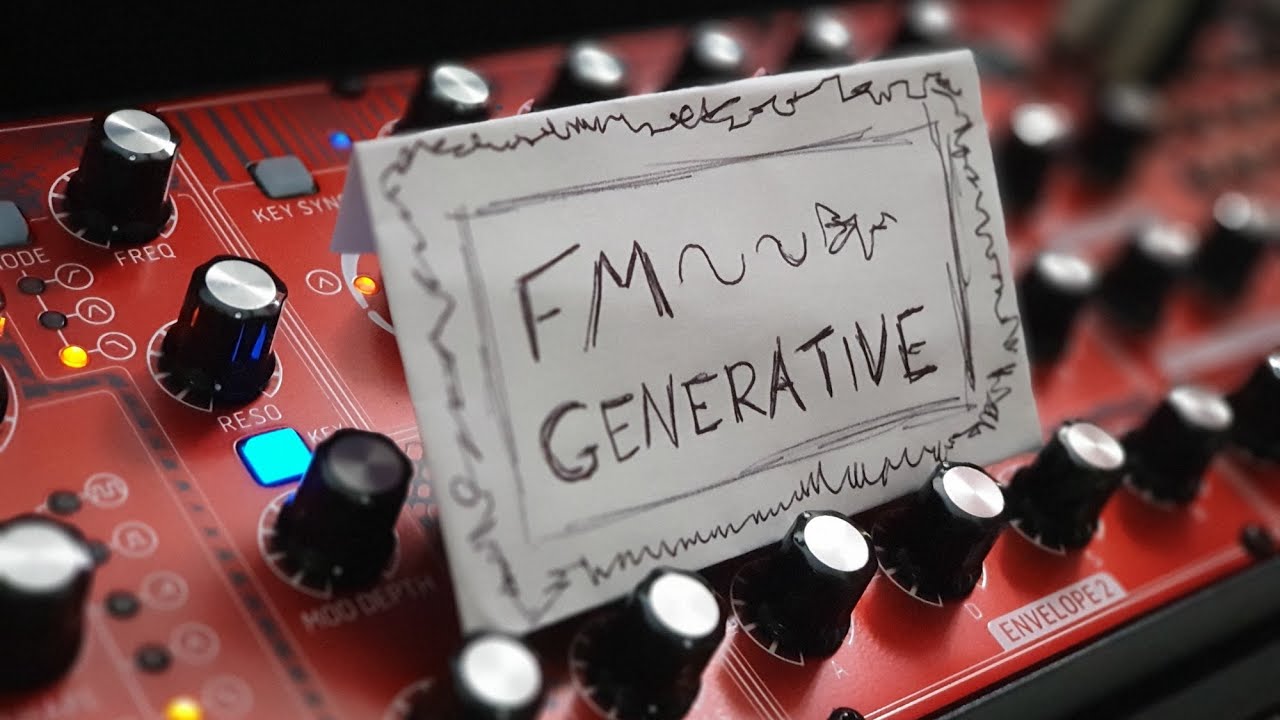 Behringer Neutron Tutorial ( FM Generative - Quantum Realm Patch )