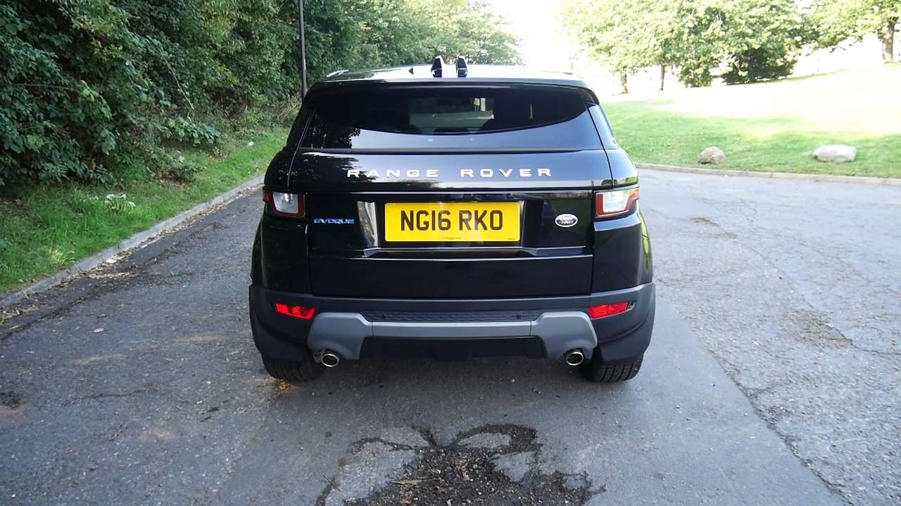 Land Rover Range Rover Evoque 2017MY 5 Door eD4 SE Tech Manual U10918