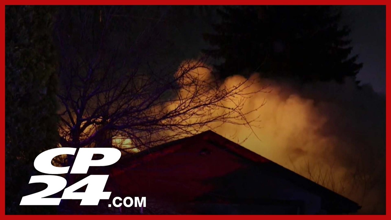 One person unaccounted for after house fire in Durham region