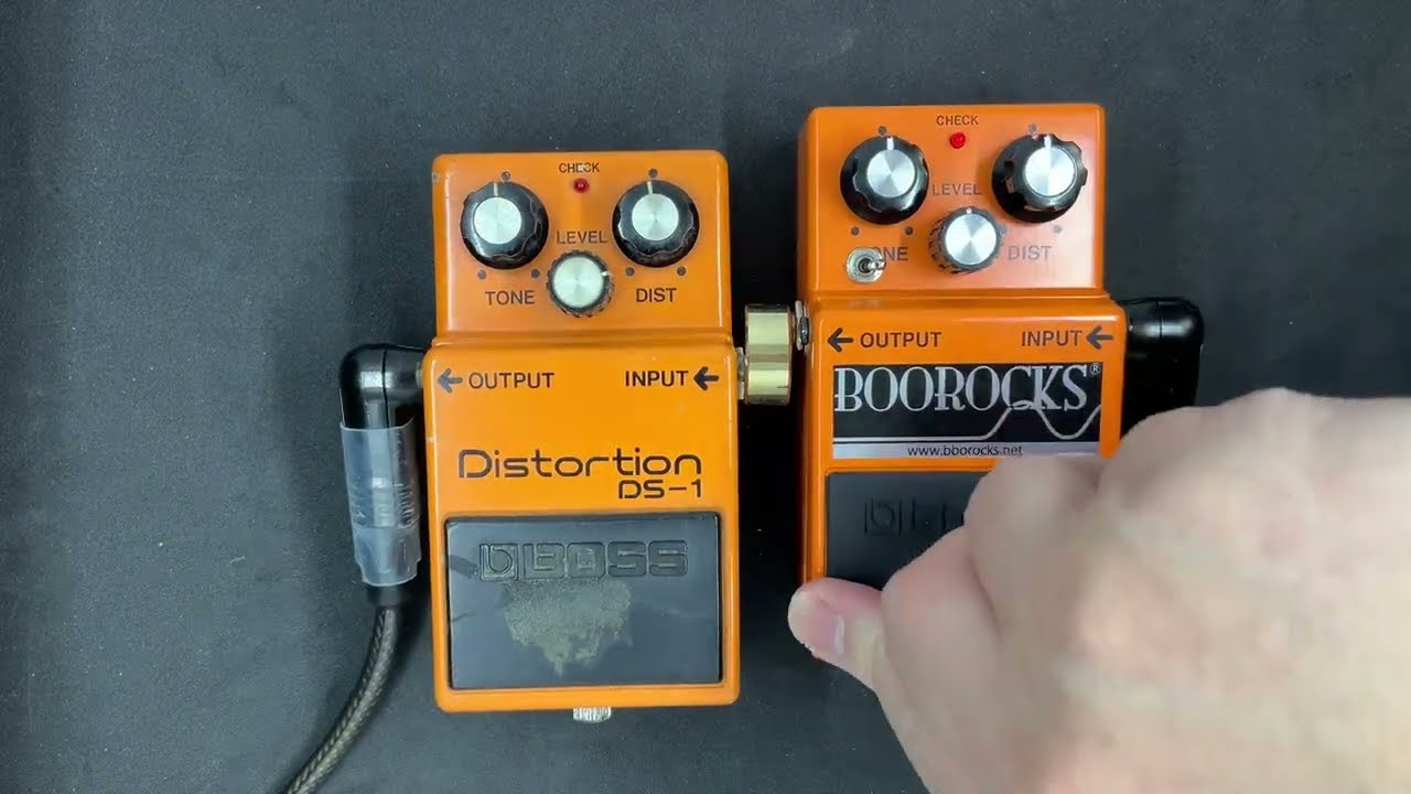 BOOROCKS - DS-1 Mod BDS-1M VS BOSS - DS-1(1980)