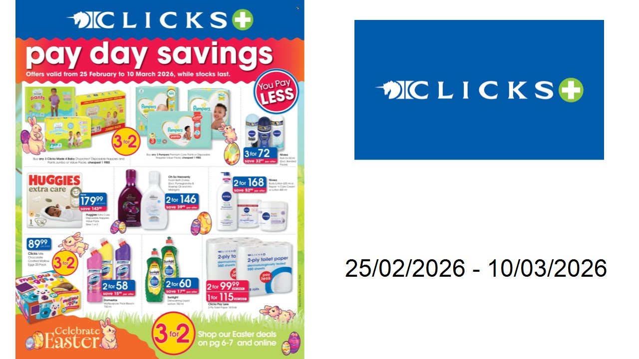 Clicks specials - 25/02/2026 - 10/03/2026