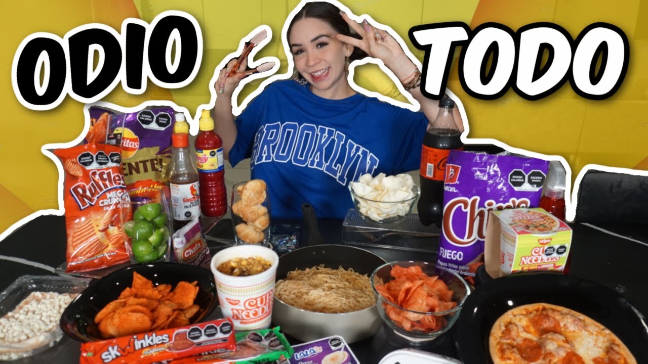 MUKBANG DE COMIDA DEL OXXO Y NIMODO