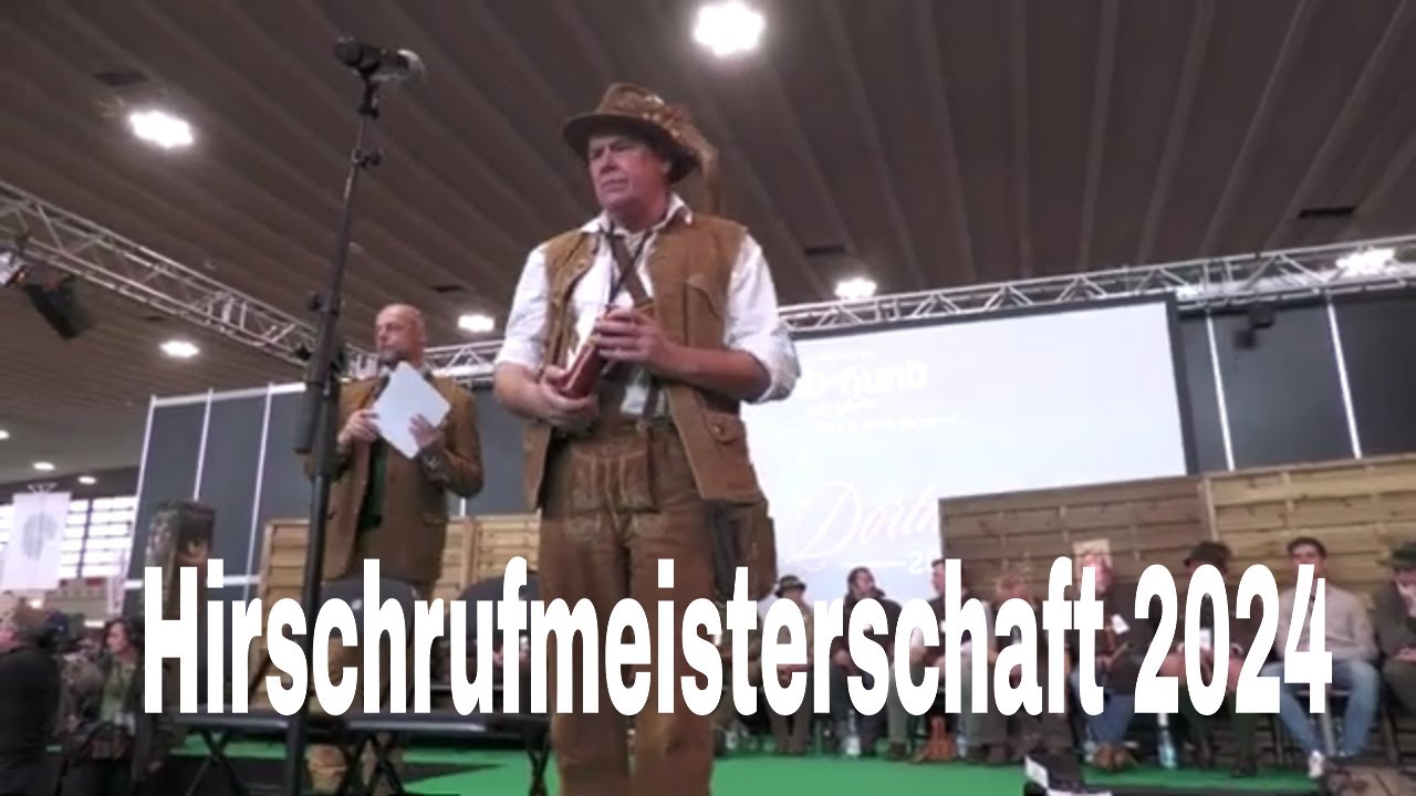 Hirschrufer Wettbewerb - Hirsch Röhren auf Jagd und Hund 2024 - Hirschrufmeisterschaft 2024