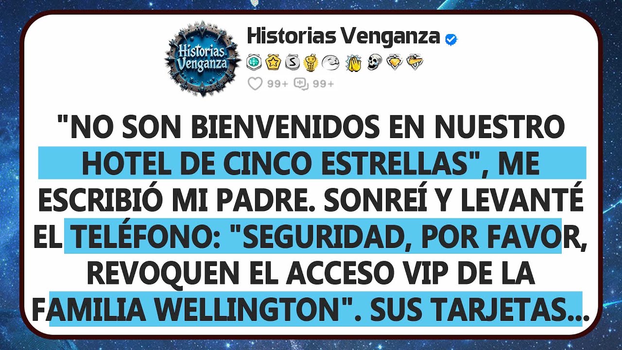 Mi Papá Me Prohibió La Entrada A Su Hotel, Sin Saber Que Yo Era El Dueño De Toda La Cadena.