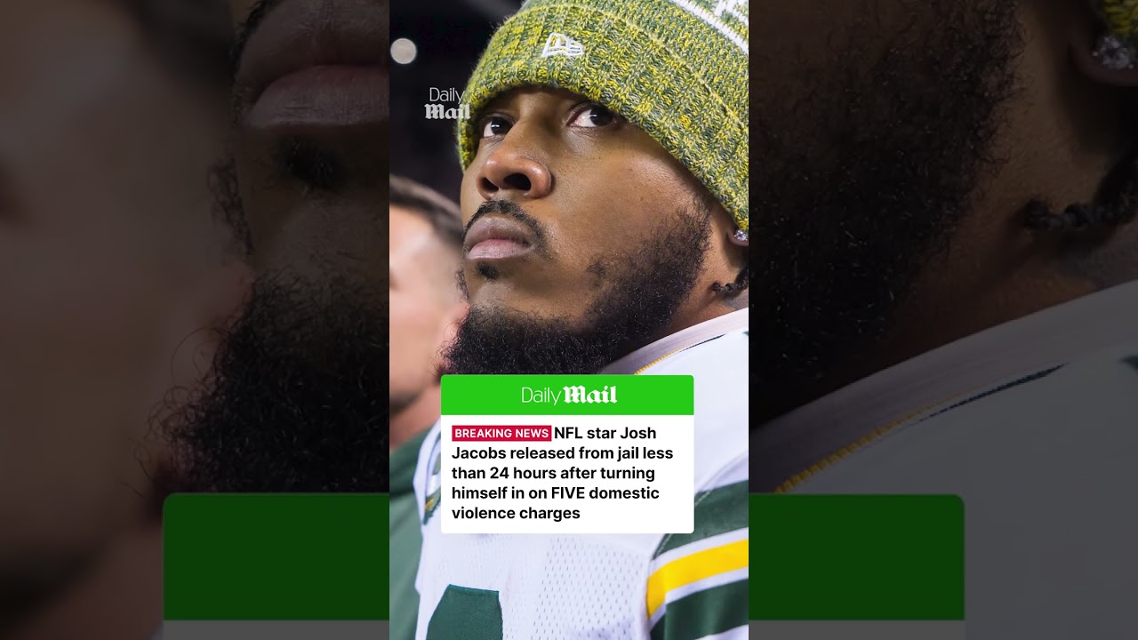 Green Bay Packers star Josh Jacobs released from jail following arrest