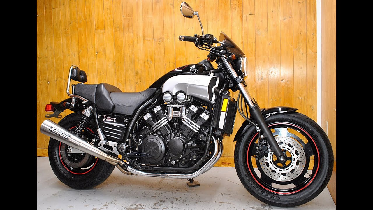 Yamaha VMAX(06) KERKER muffler sound and details.ヤマハＶ－ＭＡＸ詳細・ＫＥＲＫＥＲマフラー音