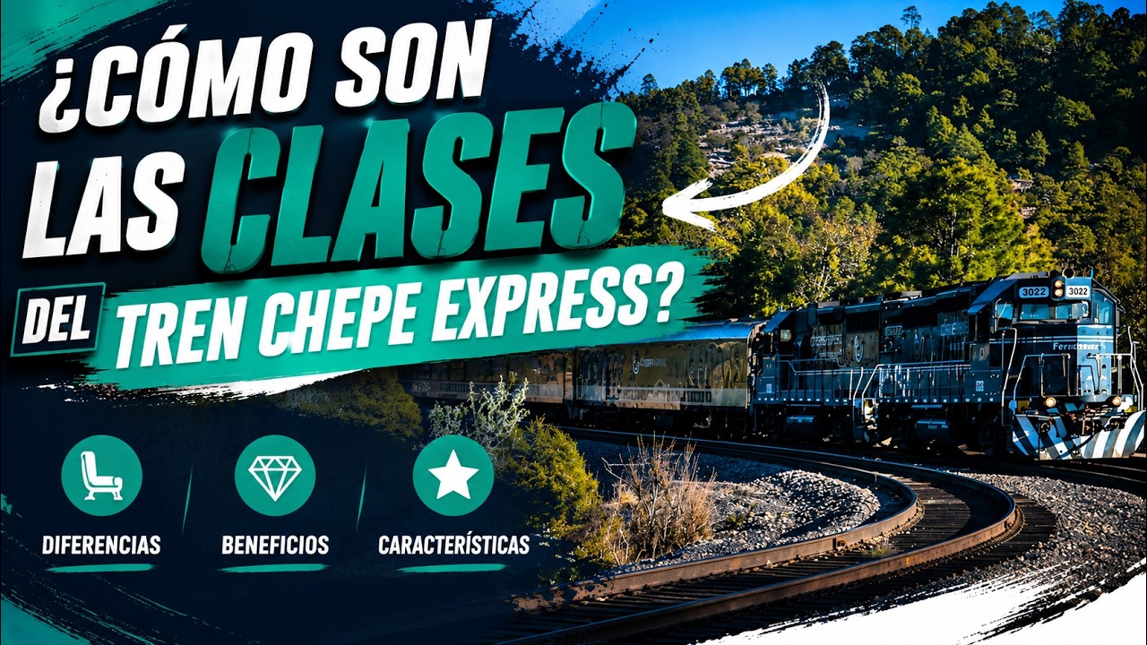 ¿Cómo son las clases del Tren Chepe Express? Diferencias, beneficios y características.
