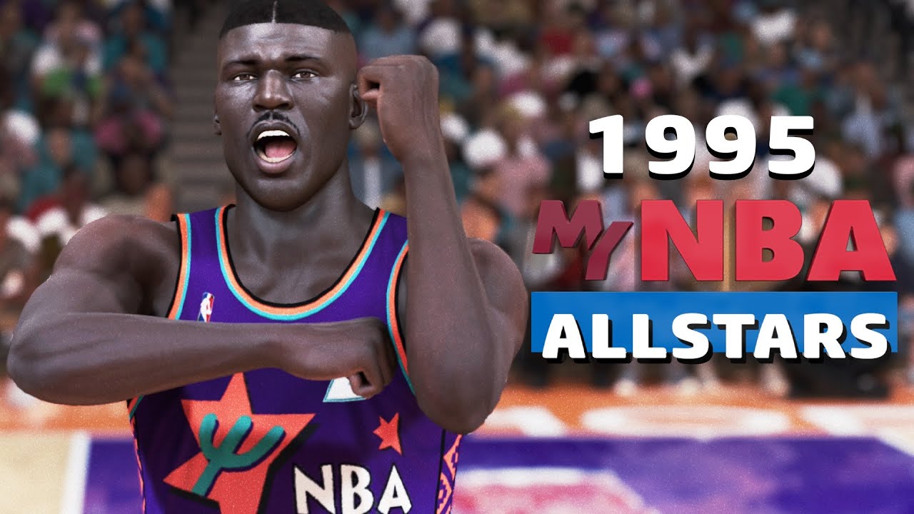 NBA 2K23 - MyNBA ERAs All Stars - 1995 NBA All Star Game (Gameplay)