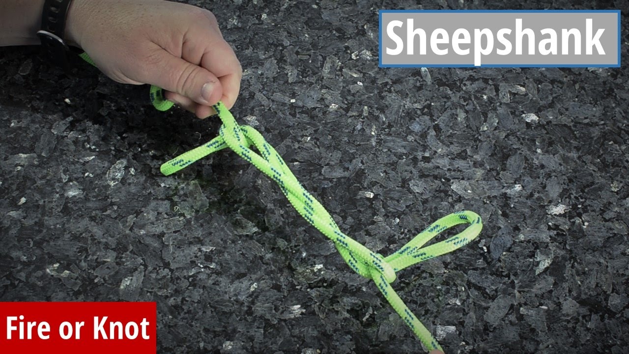 Knot Instruction - Sheepshank Two Methods