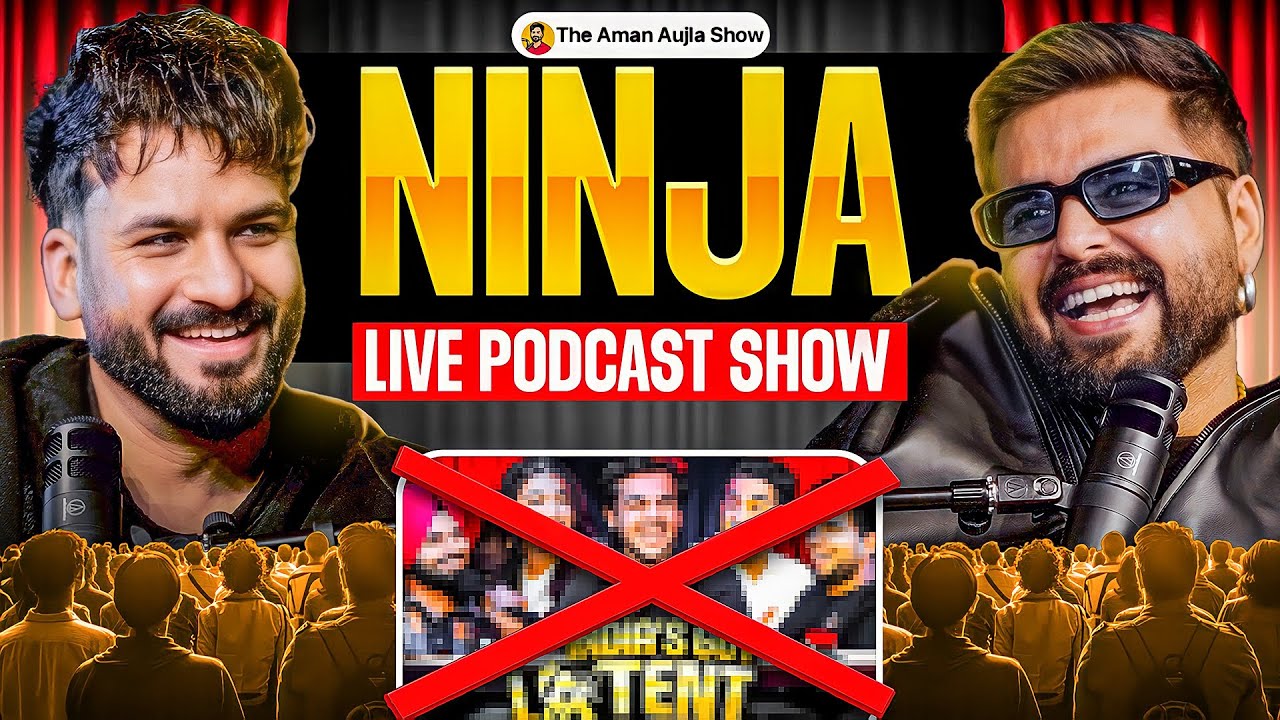 🔴Punjab’s FIRST LIVE PODCAST SHOW with Pujjabi Singer NINJA | AMAN AUJLA