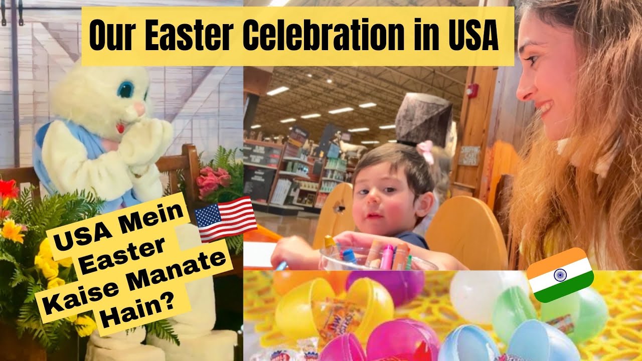 Our Easter Celebrations in USA | Indian Mom Busy Routine with Toddler