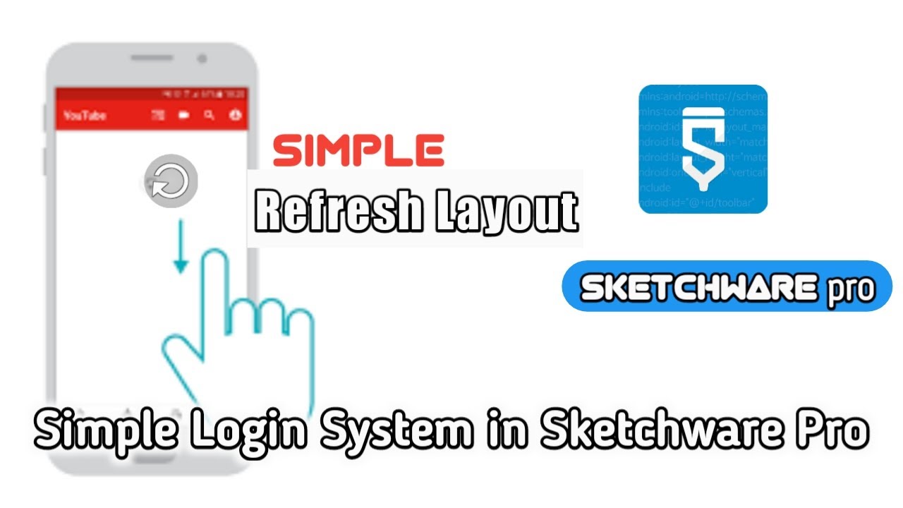 How to learn Refresh Loyaut in Sketchware Pro part14