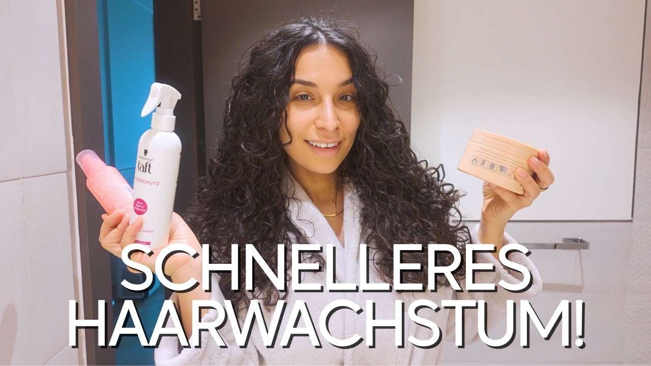 Haare schneller wachsen lassen! – Meine Routine für lange, dicke & volle Haare | Ramadan Vlog 🌙