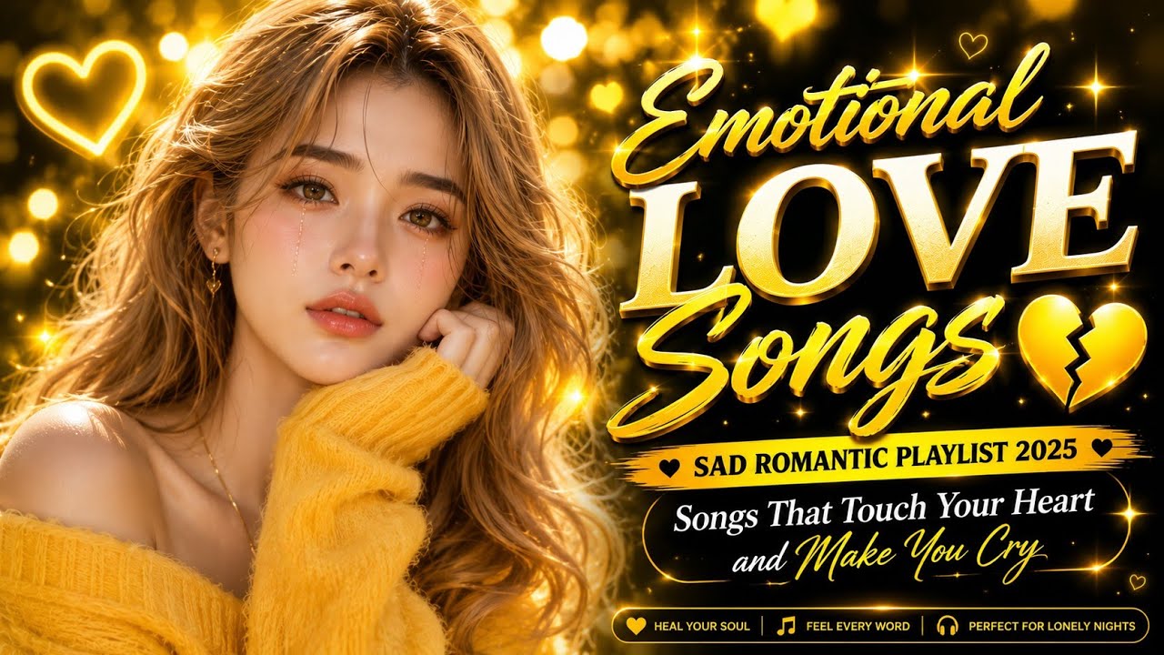 Emotional Love Songs 💔 Sad Romantic Playlist 2025 | Songs That Touch Your Heart and Make You Cry