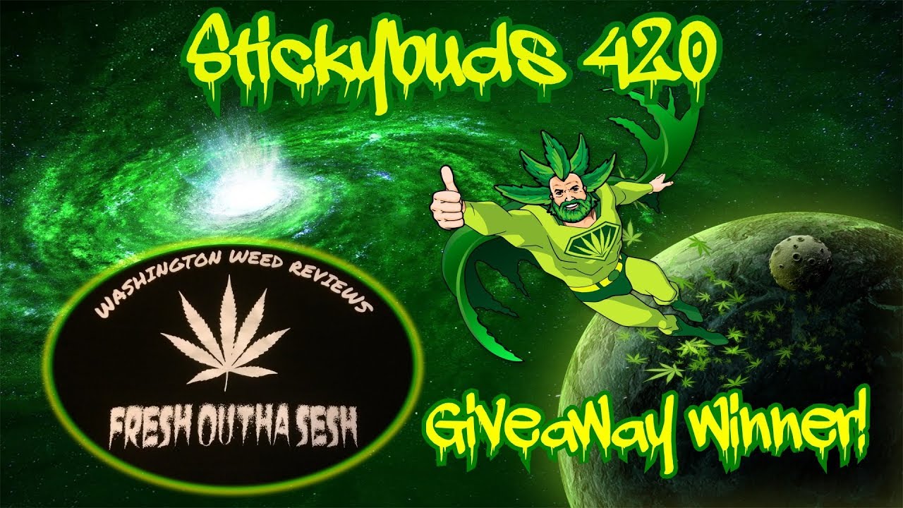 Stickybuds 420 - Washington Weed Reviews - Giveaway Winner!