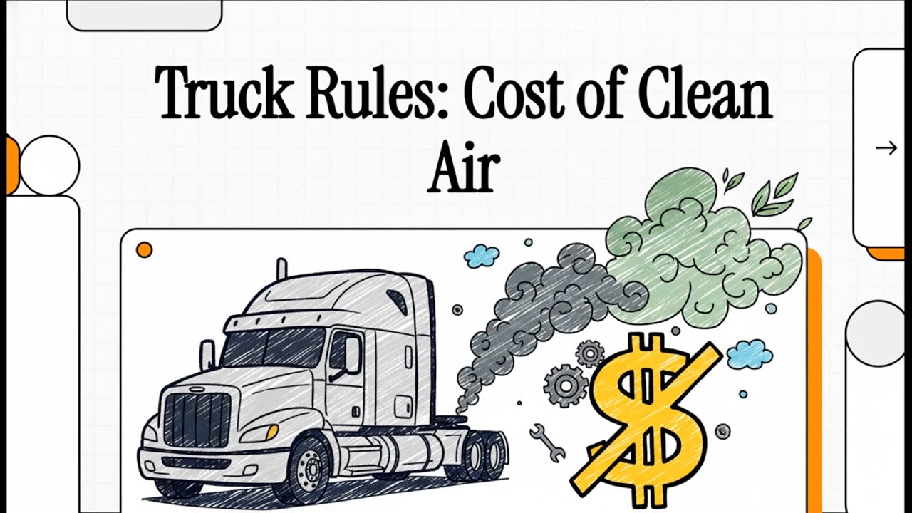 Truckers Back Trump’s EPA Emissions Rollback — Relief or Risk for the Industry?