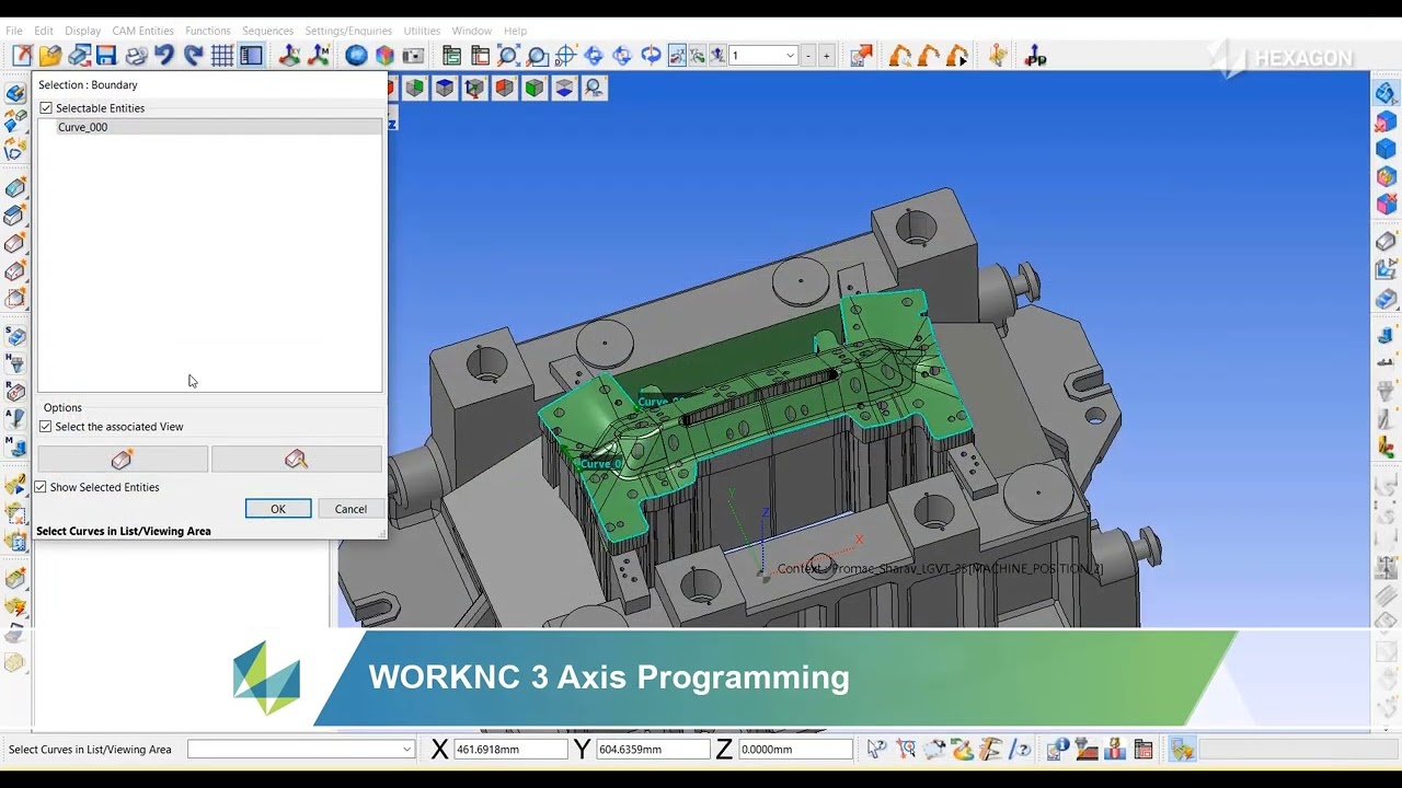 2.5 - 5 axis programming (VISI, WORKNC)