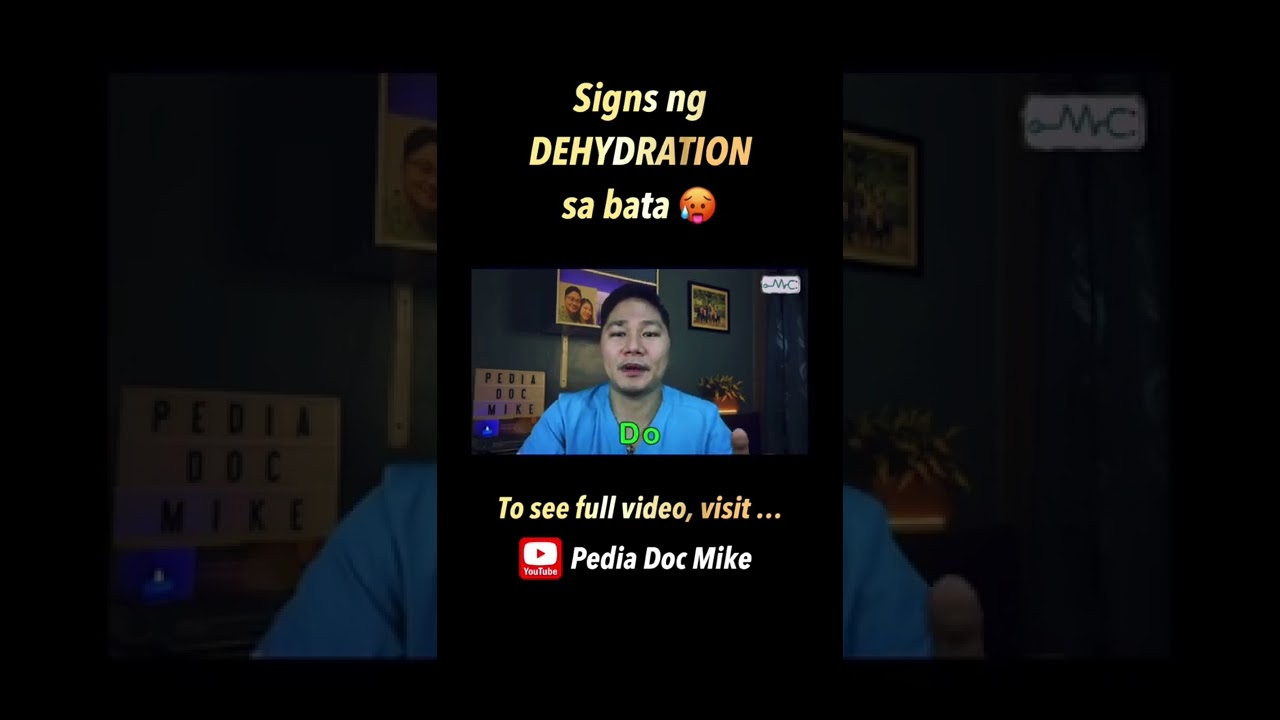 Signs of Dehydration | Fever in Children #shorts #dehydration #fever #kids #baby #bata #children
