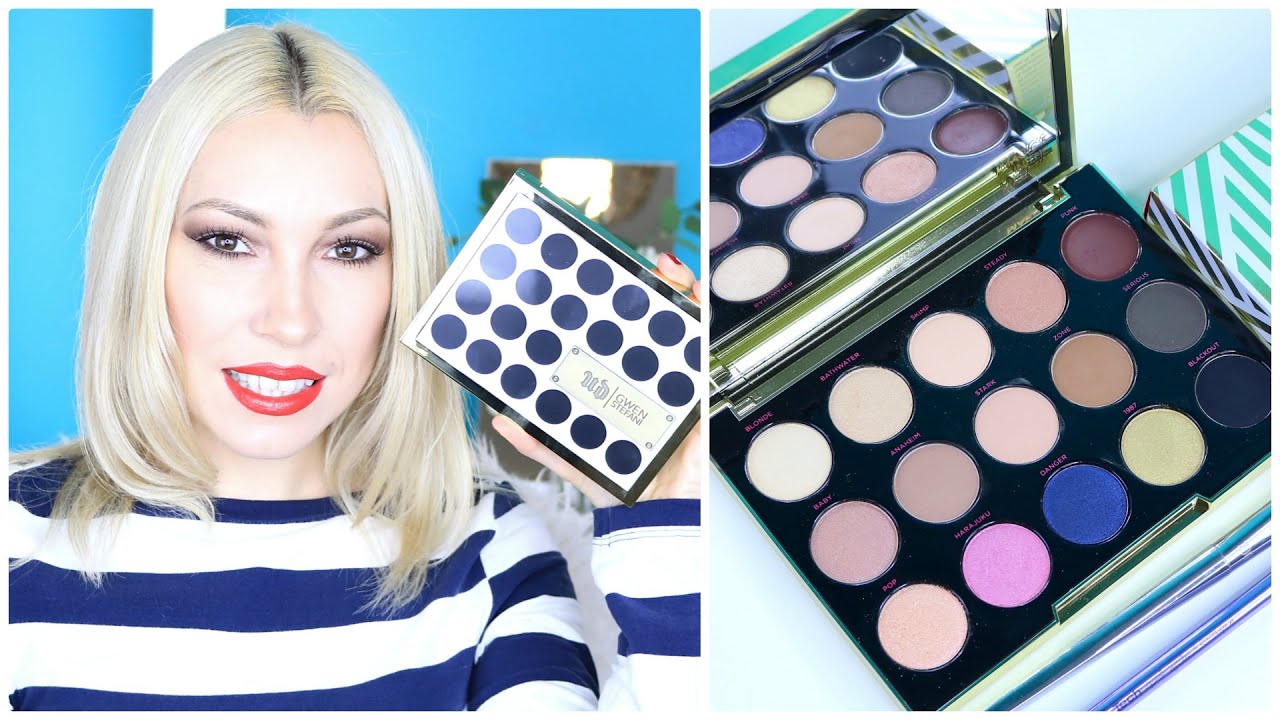 Обзор палетки теней Urban Decay Gwen Stefani + свотчи | Karina Papag