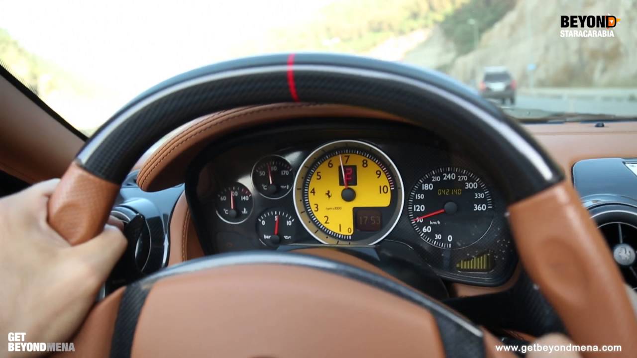 جولة داخل سيارة فادي اندراوس الفاخرة - Beyond Starac Arabia Fadee Andrawos Driving a Ferrari