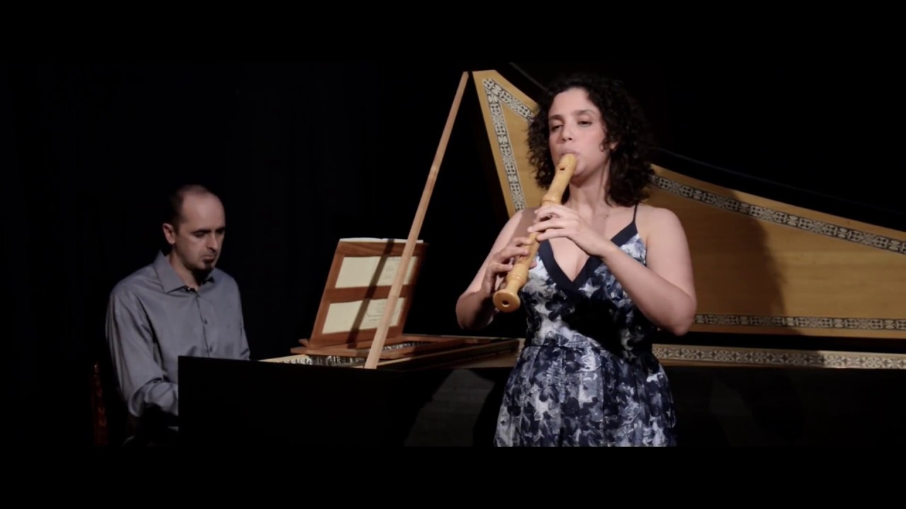 Telemann recorder sonata TWV 41:C5 Adagio-Allegro