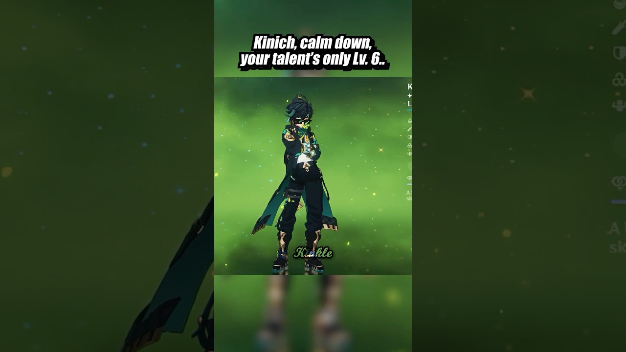 LV 80 C1 KINICH KINDA GOES CRAZY NGL #kinich #genshinimpact