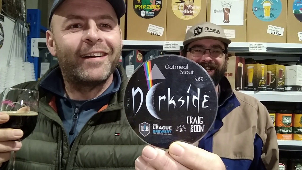 Darkside Oatmeal Stout / Craig Boon colab brew
