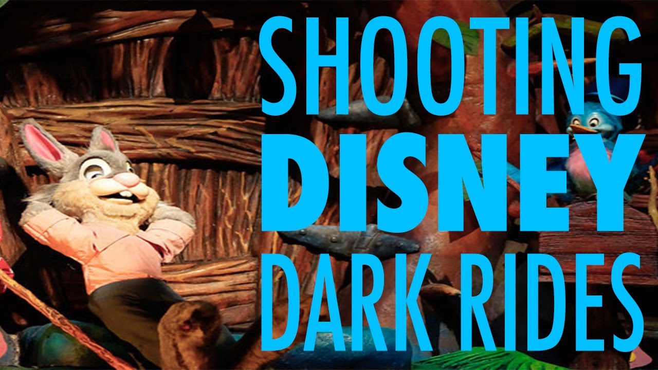 Taking Pictures of DISNEY Dark Rides!