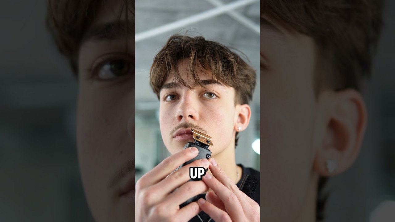 My moustache routine ✨