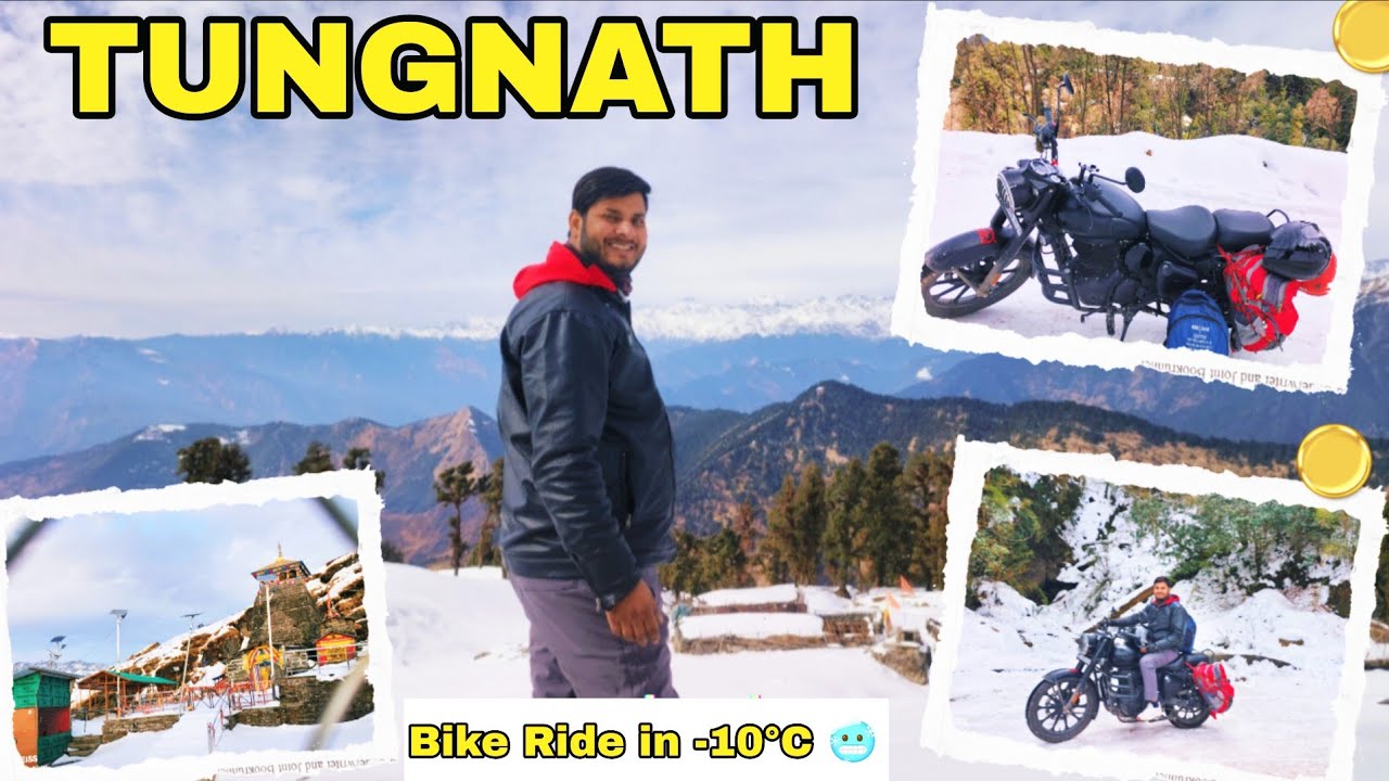Chopta Tungnath Snow Trek 2026🥶 | Bike Ride Experience & Guide😱 Delhi to Tungnath 