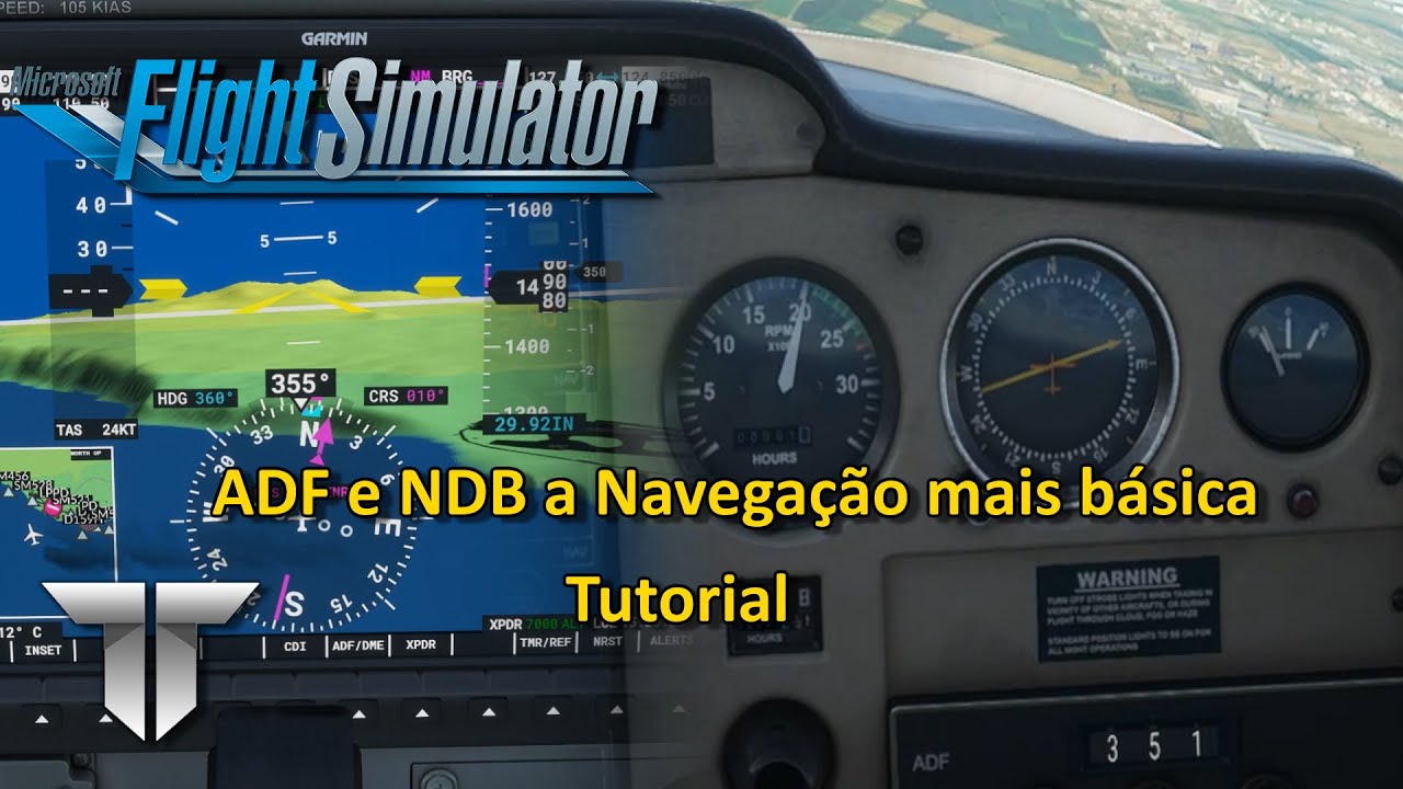 Microsoft Flight Simulator 2020 (MSFS) Tutorial ADF e NDB