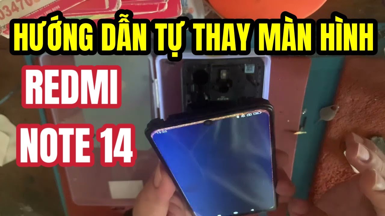 Инструкция по самостоятельной замене экрана на Redmi Note 14