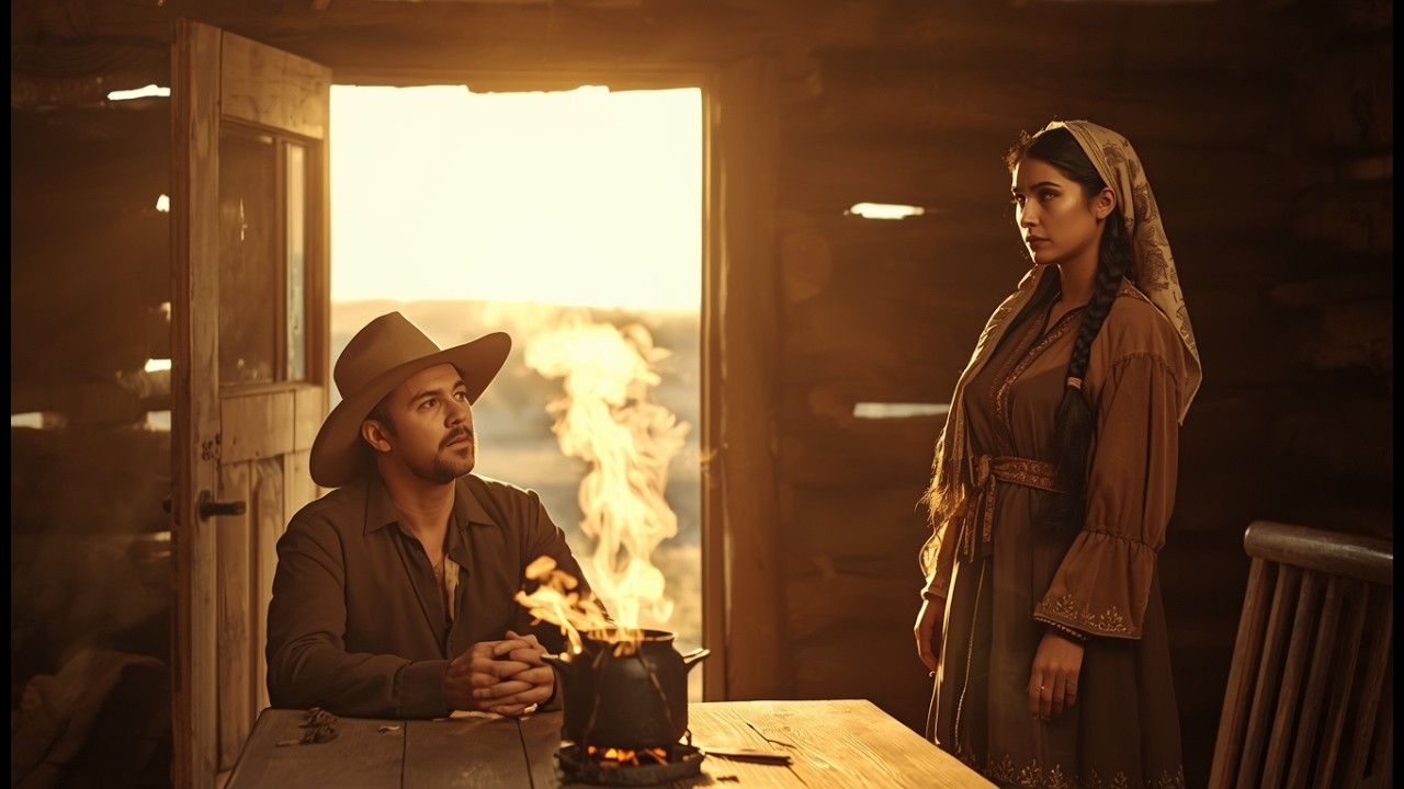 “I’m Alone… I Have No One to Marry,” Said the Native Woman — Until the Lonely Cowboy’s Next Move.