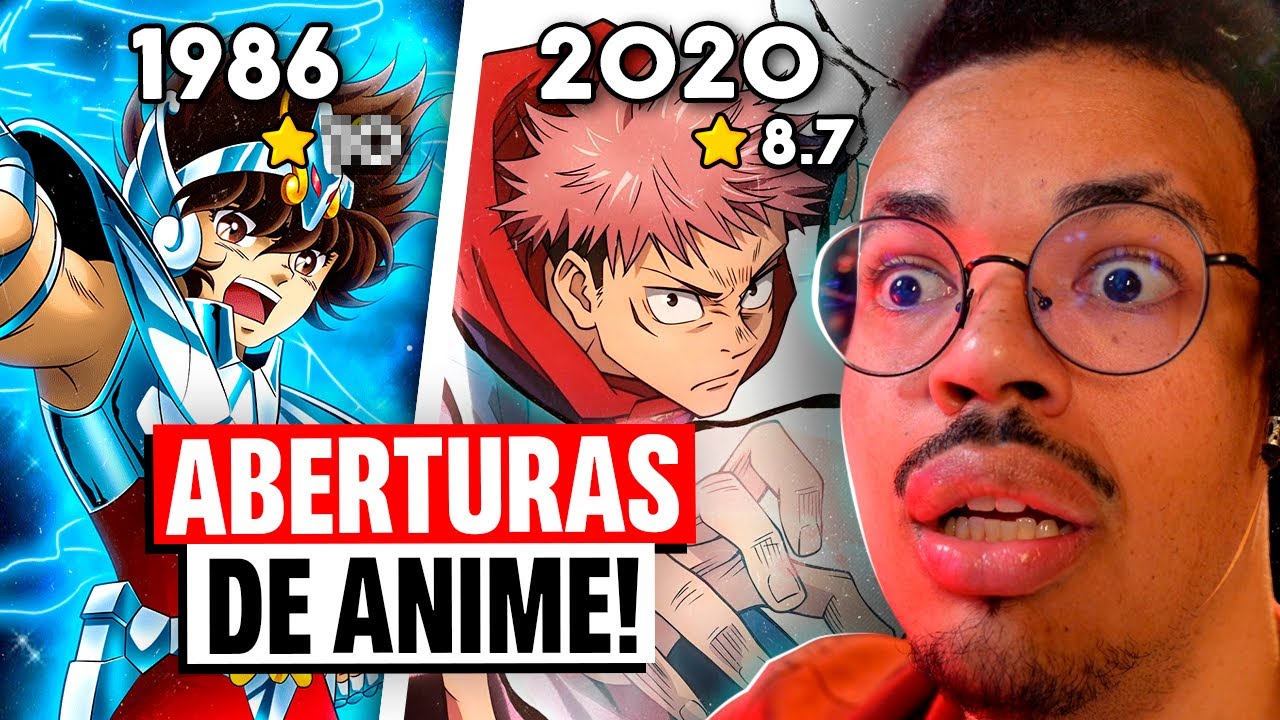 AS MELHORES ABERTURAS DE ANIME DE CADA ANO! (1975-2024)