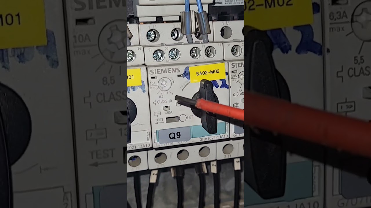 AJUSTANDO DISJUNTOR MOTOR! #eletrica #equipamentoseletricos