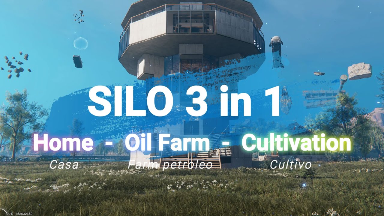 Once Human - Base Silo 3 in 1 - Home - oil Farm - Cultivation